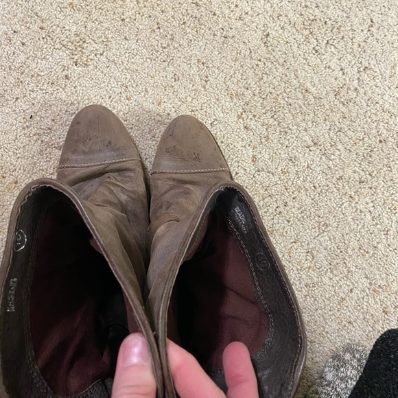 Slouchy leather Aldo booties - Picture 9 of 9